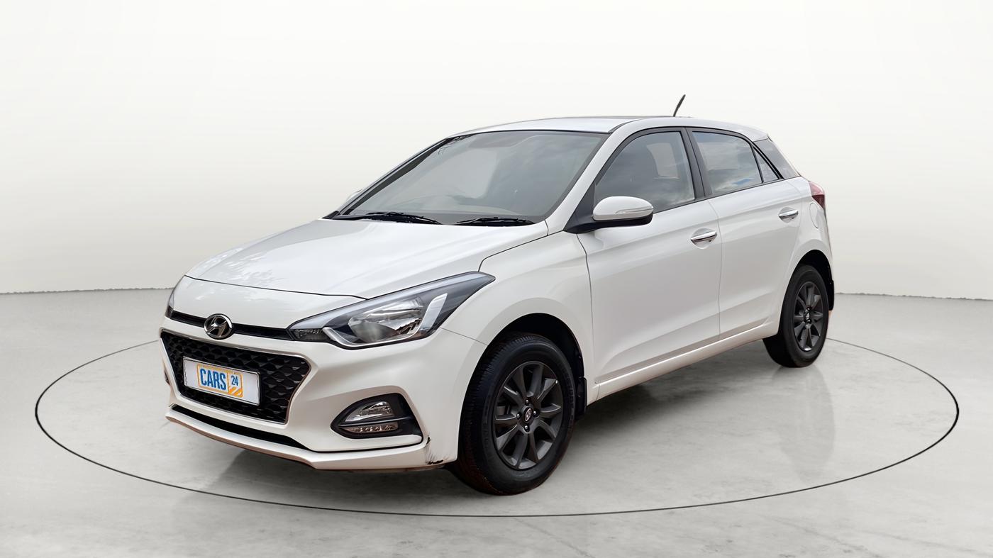 2019 Hyundai Elite i20 SPORTZ PLUS 1.2, Petrol, Manual, 4,722 km, Left Front Diagonal