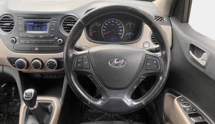 2014 Hyundai Grand i10 ASTA 1.2 KAPPA VTVT, Petrol, Manual, 31,733 km, Steering Wheel Close Up