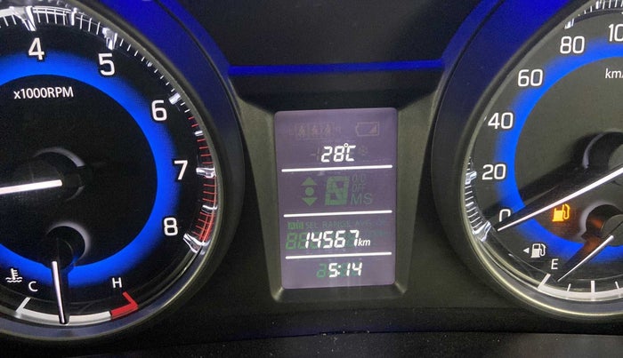 2017 Maruti Baleno DELTA PETROL 1.2, Petrol, Manual, 14,566 km, Odometer Image