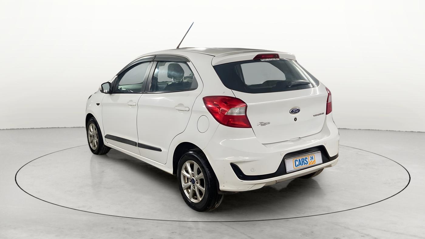 2019 Ford New Figo TITANIUM 1.2 PETROL MT, Petrol, Manual, 46,738 km, Left Back Diagonal