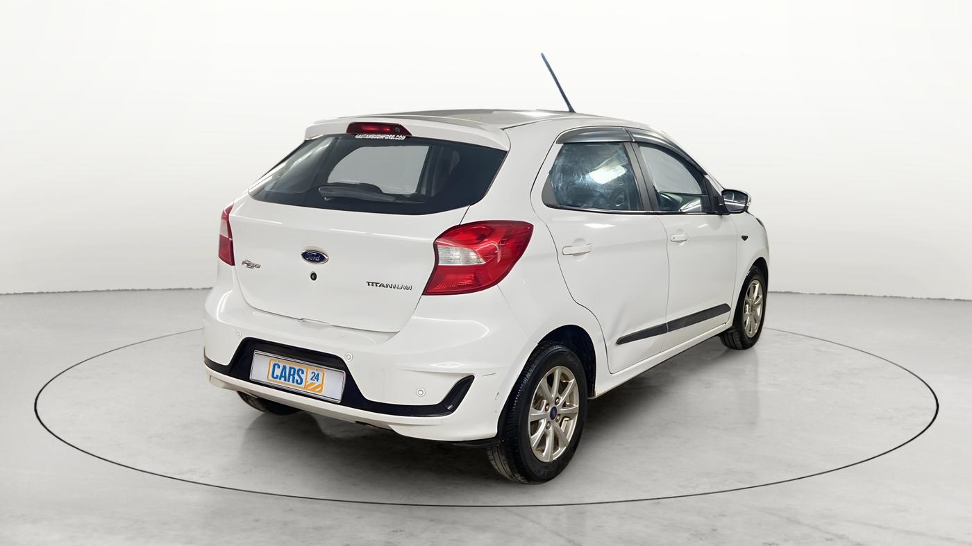2019 Ford New Figo TITANIUM 1.2 PETROL MT, Petrol, Manual, 46,738 km, Right Back Diagonal