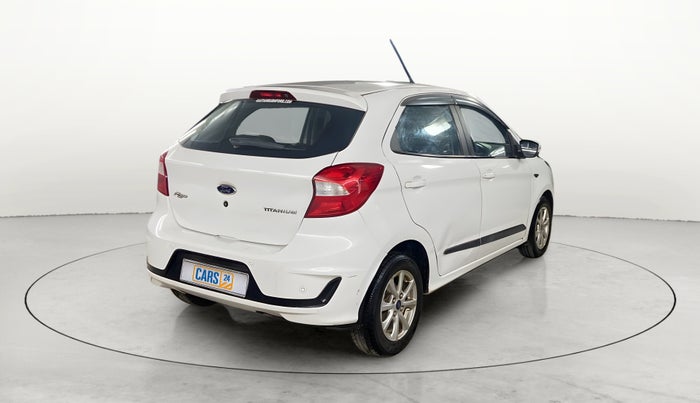 2019 Ford New Figo TITANIUM 1.2 PETROL MT, Petrol, Manual, 46,738 km, Right Back Diagonal