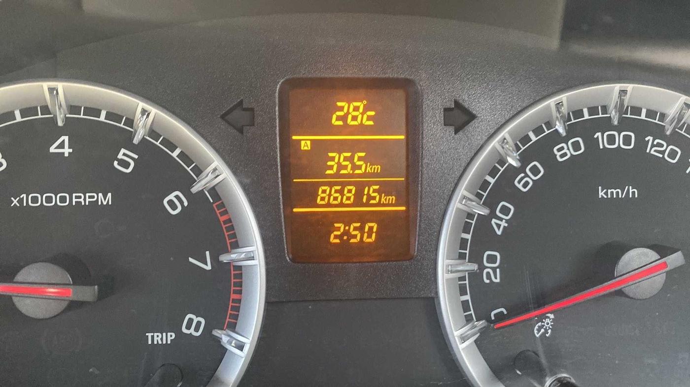 2015 Maruti Ertiga ZXI, Petrol, Manual, 86,927 km, Odometer Image