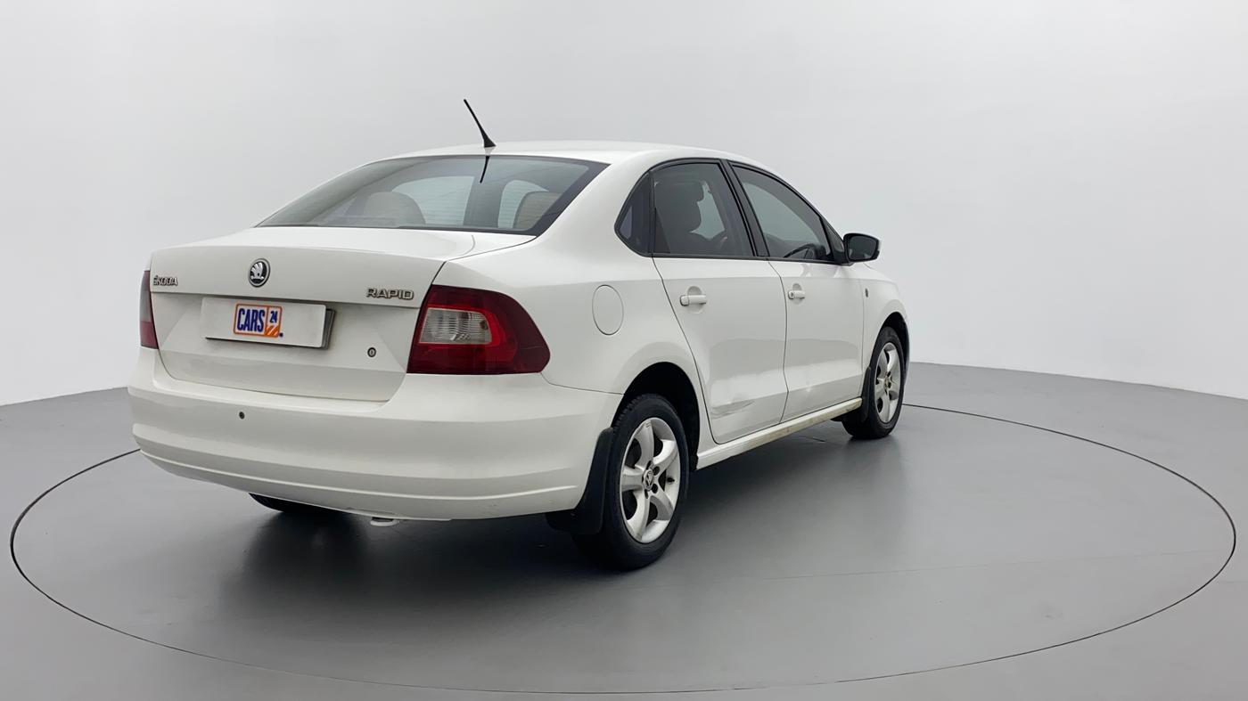 2015 Skoda Rapid AMBITION 1.5 TDI, Diesel, Manual, 94,284 km, Right Back Diagonal