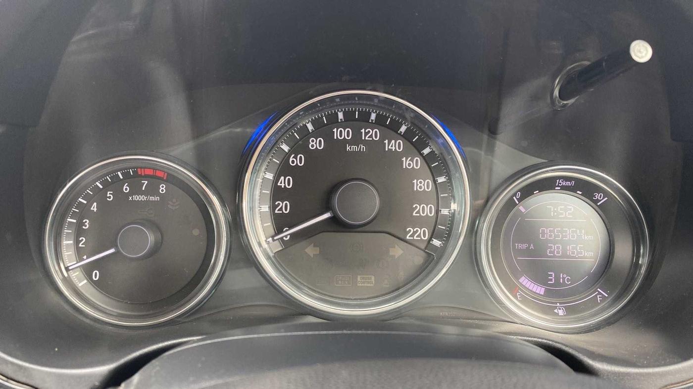 2017 Honda City 1.5L I-VTEC VX, CNG, Manual, 65,396 km, Odometer Image