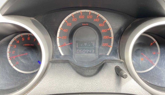 2011 Honda Jazz 1.2L I-VTEC BASE, Petrol, Manual, 60,939 km, Odometer Image