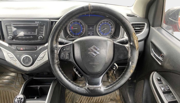 2015 Maruti Baleno DELTA PETROL 1.2, Petrol, Manual, 86,423 km, Steering Wheel Close Up