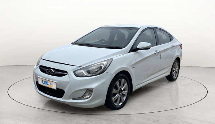 2012 Hyundai Verna FLUIDIC 1.6 VTVT SX, Petrol, Manual, 68,857 km, Left Front Diagonal