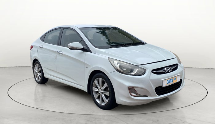 2012 Hyundai Verna FLUIDIC 1.6 VTVT SX, Petrol, Manual, 68,857 km, Right Front Diagonal