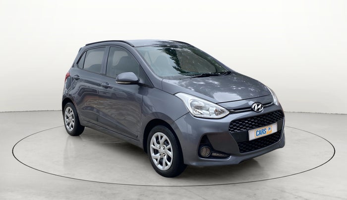 2019 Hyundai Grand i10 SPORTZ 1.2 KAPPA VTVT, Petrol, Manual, 29,580 km, Right Front Diagonal