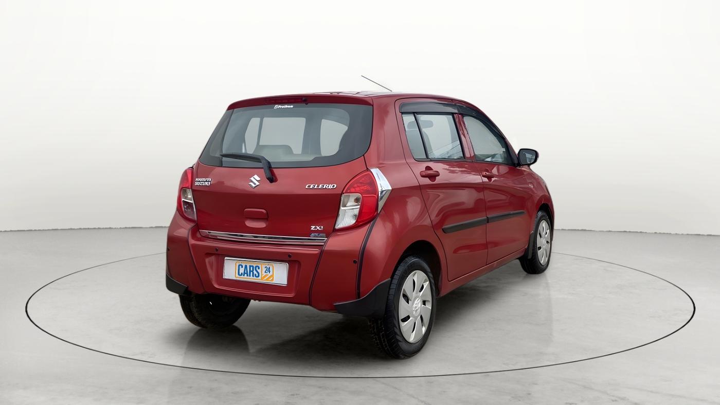2016 Maruti Celerio ZXI AMT, Petrol, Automatic, 17,542 km, Right Back Diagonal