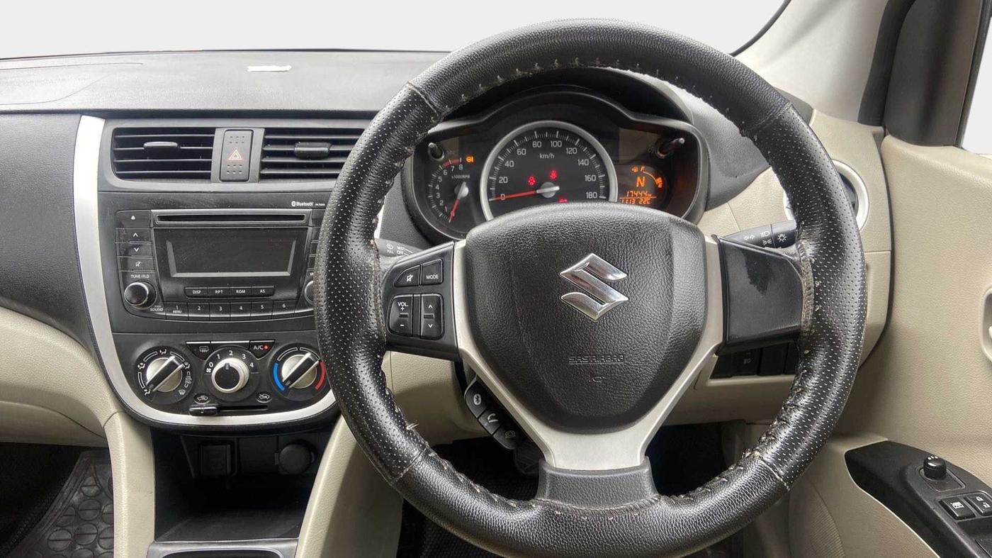 2016 Maruti Celerio ZXI AMT, Petrol, Automatic, 17,542 km, Steering Wheel Close Up