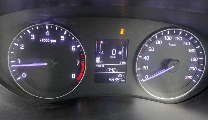 2017 Hyundai Elite i20 SPORTZ 1.2, Petrol, Manual, 48,393 km, Odometer Image