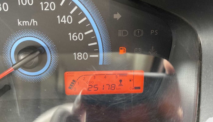 2017 Datsun Redi Go T (O), Petrol, Manual, 25,175 km, Odometer Image