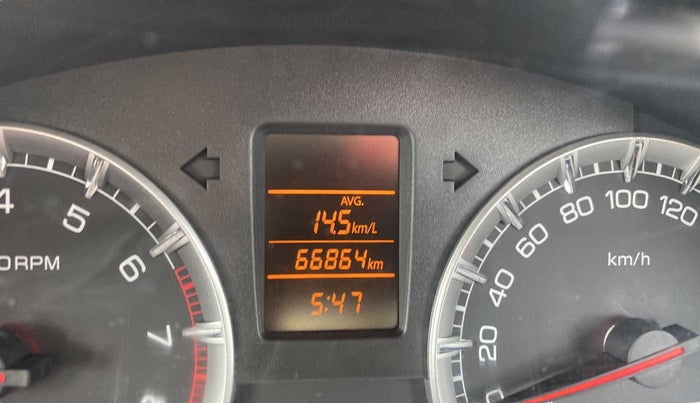 2016 Maruti Swift VXI, Petrol, Manual, 66,879 km, Odometer Image