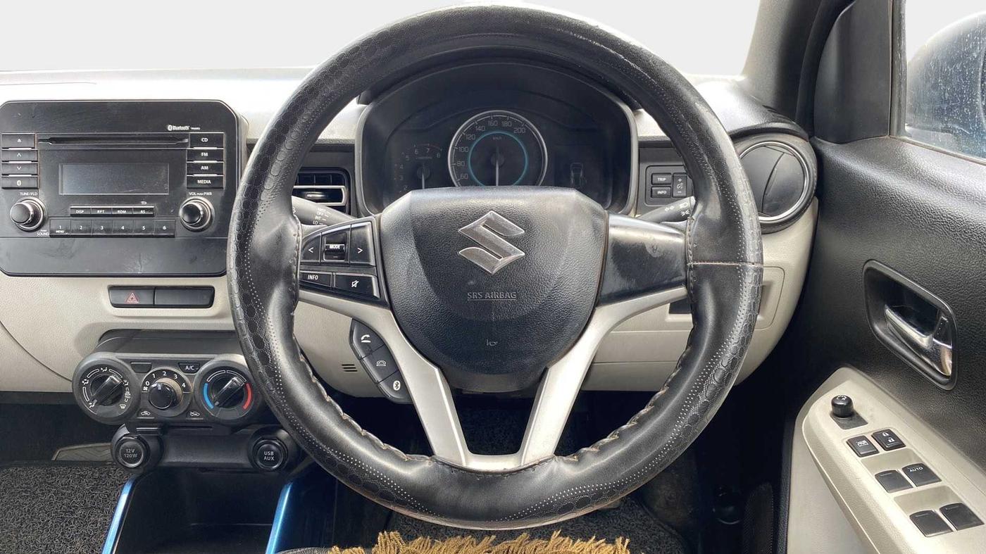 2017 Maruti IGNIS DELTA 1.2, Petrol, Manual, 75,061 km, Steering Wheel Close Up