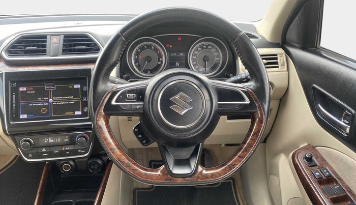 2017 Maruti Dzire ZXI PLUS AMT, Petrol, Automatic, 64,444 km, Steering Wheel Close Up