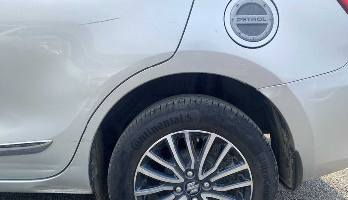 2017 Maruti Dzire ZXI PLUS AMT, Petrol, Automatic, 64,444 km, Left quarter panel - Slightly dented
