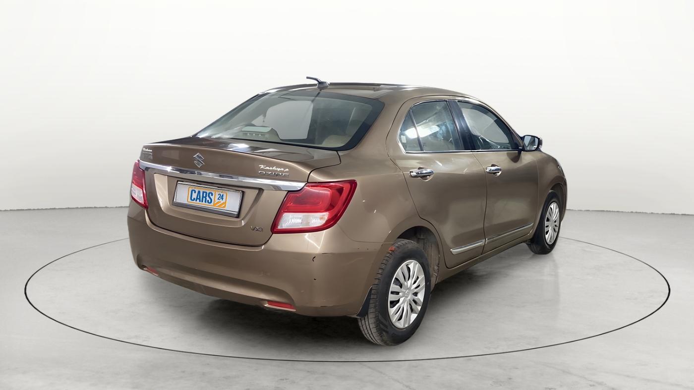 2017 Maruti Dzire VXI, Petrol, Manual, 40,530 km, Right Back Diagonal