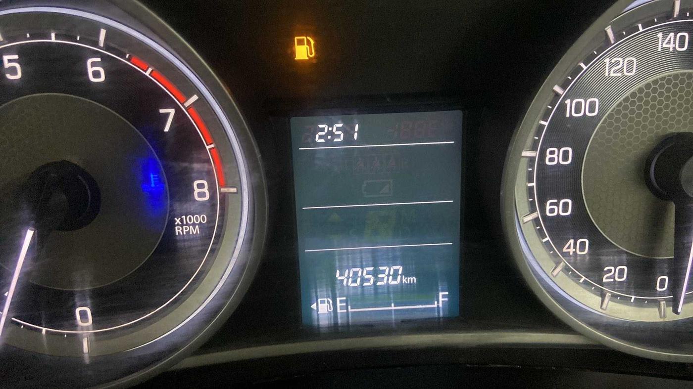 2017 Maruti Dzire VXI, Petrol, Manual, 40,530 km, Odometer Image