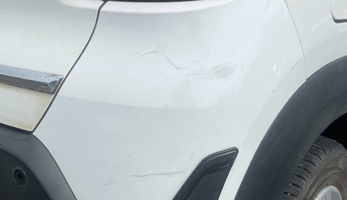 2015 Renault Kwid RXT 0.8, Petrol, Manual, 47,045 km, Rear bumper - Minor scratches