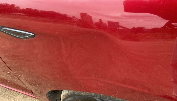 2020 Ford New Figo TITANIUM 1.2 PETROL MT, Petrol, Manual, 61,396 km, Right fender - Circle - Paint ok & Dent >4 inch(On criase Line)