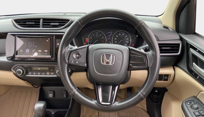 2019 Honda Amaze 1.2L I-VTEC V CVT, Petrol, Automatic, 34,801 km, Steering Wheel Close Up