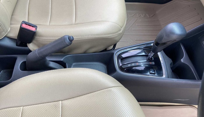 2019 Honda Amaze 1.2L I-VTEC V CVT, Petrol, Automatic, 34,801 km, Gear Lever