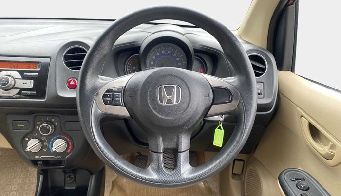 2015 Honda Amaze 1.2L I-VTEC S, Petrol, Manual, 42,347 km, Steering Wheel Close Up