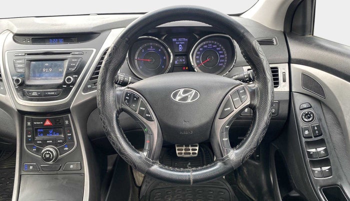 2015 Hyundai New Elantra 1.6 SX AT DIESEL, Diesel, Automatic, 92,770 km, Steering Wheel Close Up
