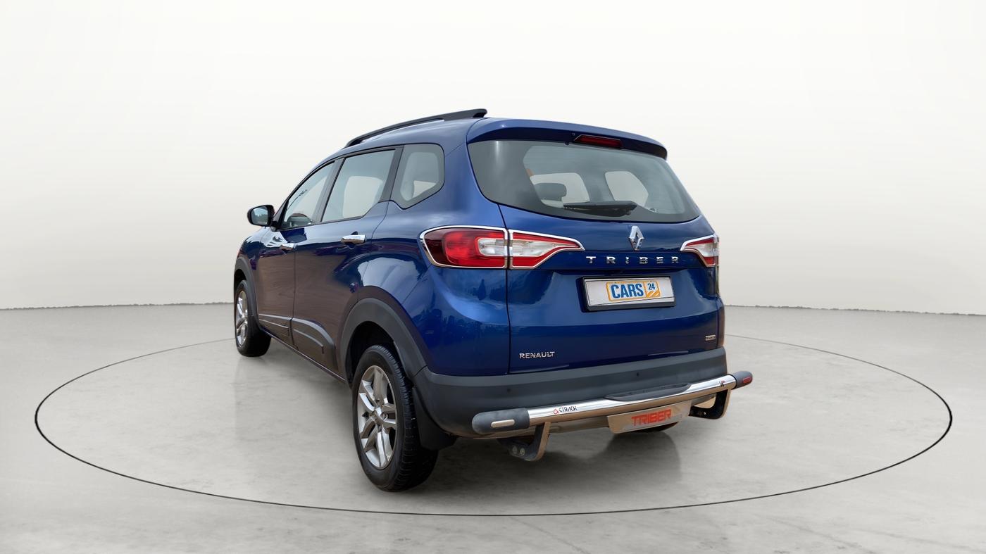 2022 Renault TRIBER RXZ AMT, Petrol, Automatic, 15,871 km, Left Back Diagonal