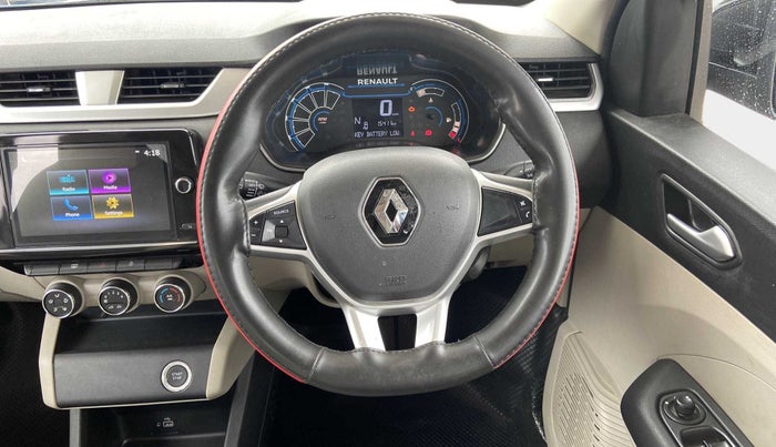 2022 Renault TRIBER RXZ AMT, Petrol, Automatic, 15,871 km, Steering Wheel Close Up