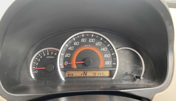 2016 Maruti Wagon R 1.0 VXI AMT, Petrol, Automatic, 79,138 km, Odometer Image