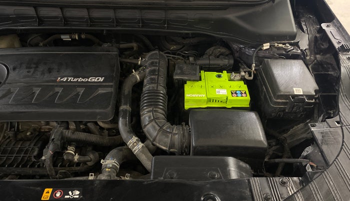 2022 KIA CARENS PRESTIGE PLUS 1.4 PETROL DCT 7 STR, Petrol, Automatic, 49,964 km, Engine View - Left