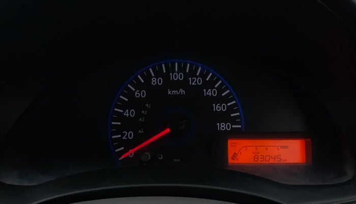 2015 Datsun Go Plus T, Petrol, Manual, 83,044 km, Odometer Image