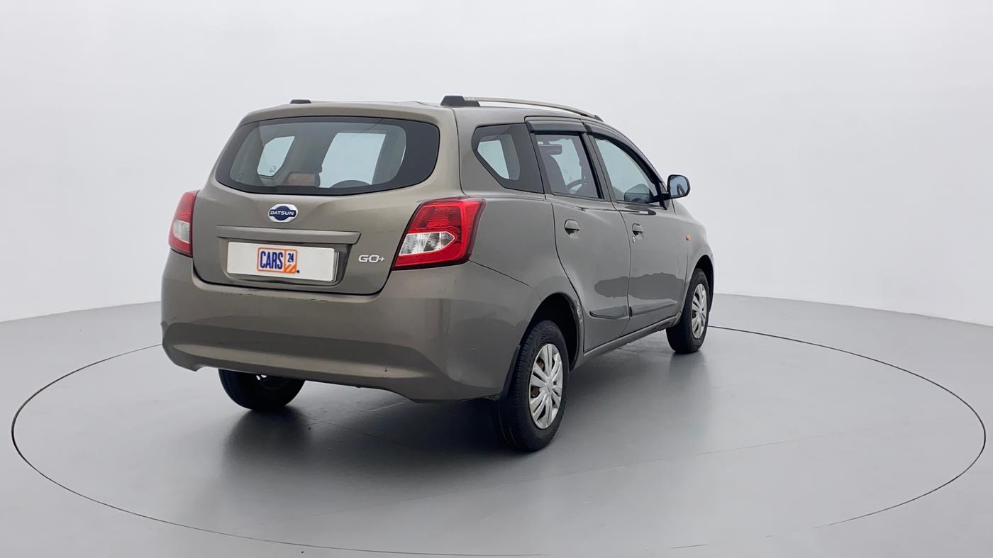 2015 Datsun Go Plus T, Petrol, Manual, 83,044 km, Right Back Diagonal