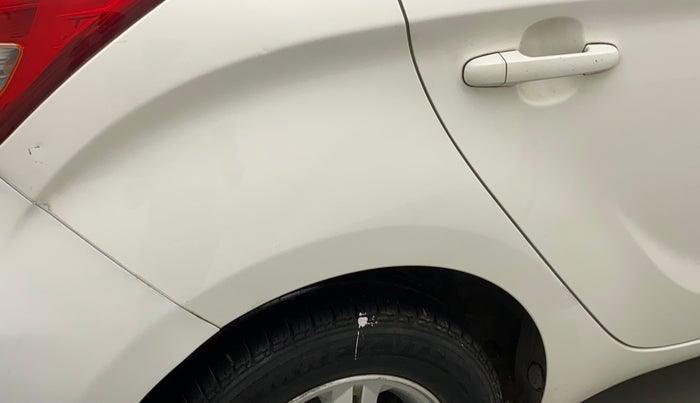 2012 Hyundai i20 SPORTZ 1.2, Petrol, Manual, 1,03,781 km, Right quarter panel - Minor scratches