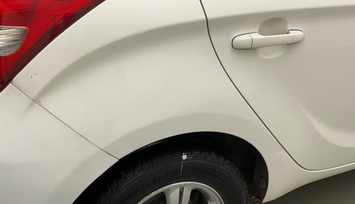 2012 Hyundai i20 SPORTZ 1.2, Petrol, Manual, 1,03,781 km, Right quarter panel - Slightly dented