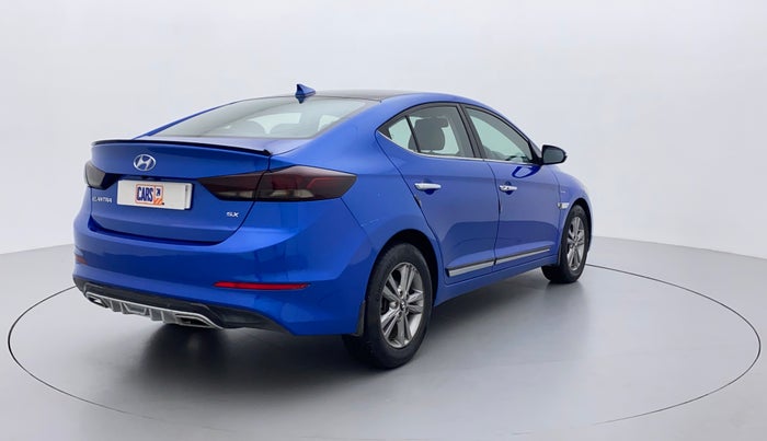 2017 Hyundai New Elantra 2.0 SX(O) AT PETROL, Petrol, Automatic, 1,08,538 km, Right Back Diagonal
