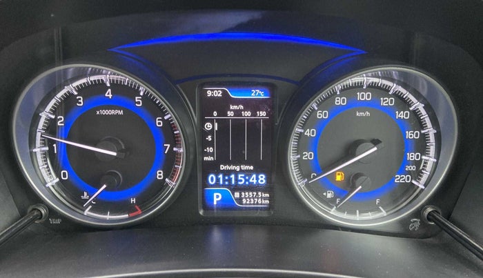 2017 Maruti Baleno ZETA CVT PETROL 1.2, Petrol, Automatic, 92,368 km, Odometer Image