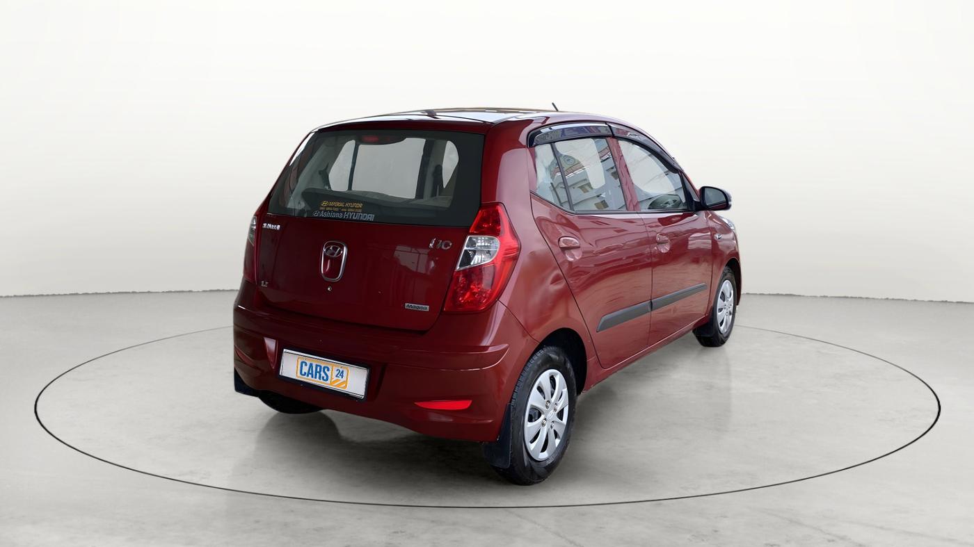 2012 Hyundai i10 MAGNA 1.2, Petrol, Manual, 29,393 km, Right Back Diagonal