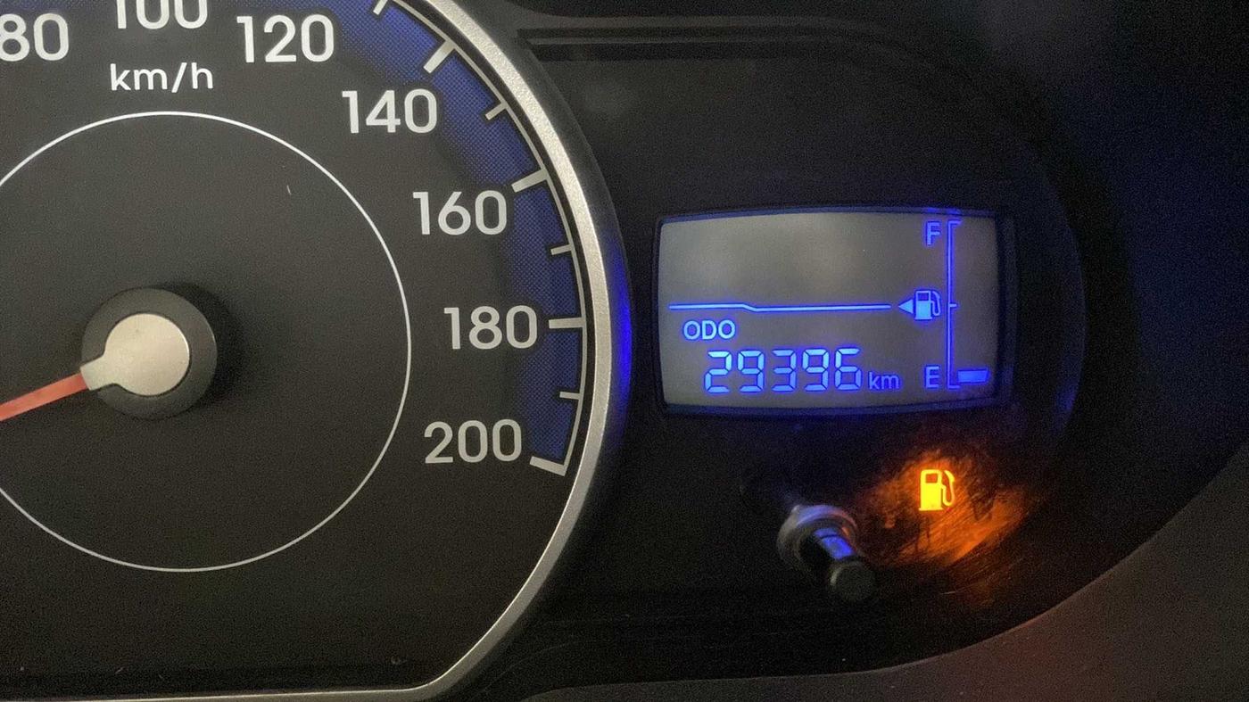 2012 Hyundai i10 MAGNA 1.2, Petrol, Manual, 29,393 km, Odometer Image