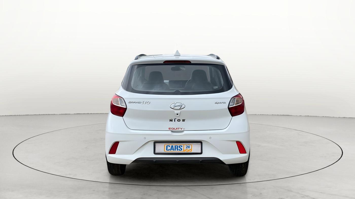 2019 Hyundai GRAND I10 NIOS SPORTZ AMT 1.2 KAPPA VTVT, Petrol, Automatic, 27,613 km, Back/Rear