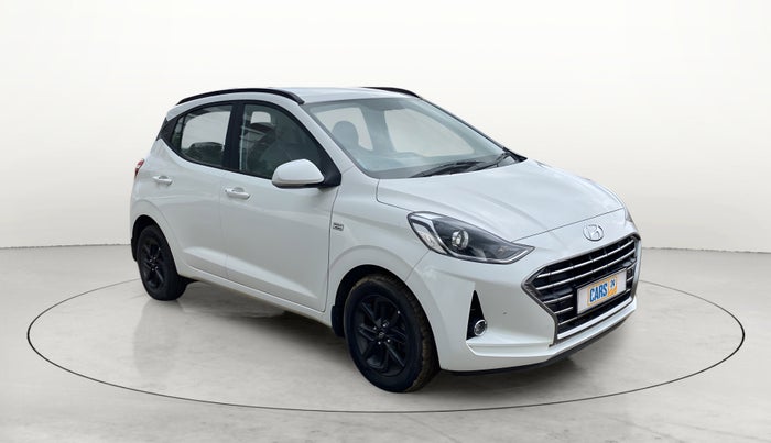 2019 Hyundai GRAND I10 NIOS SPORTZ AMT 1.2 KAPPA VTVT, Petrol, Automatic, 27,613 km, Right Front Diagonal