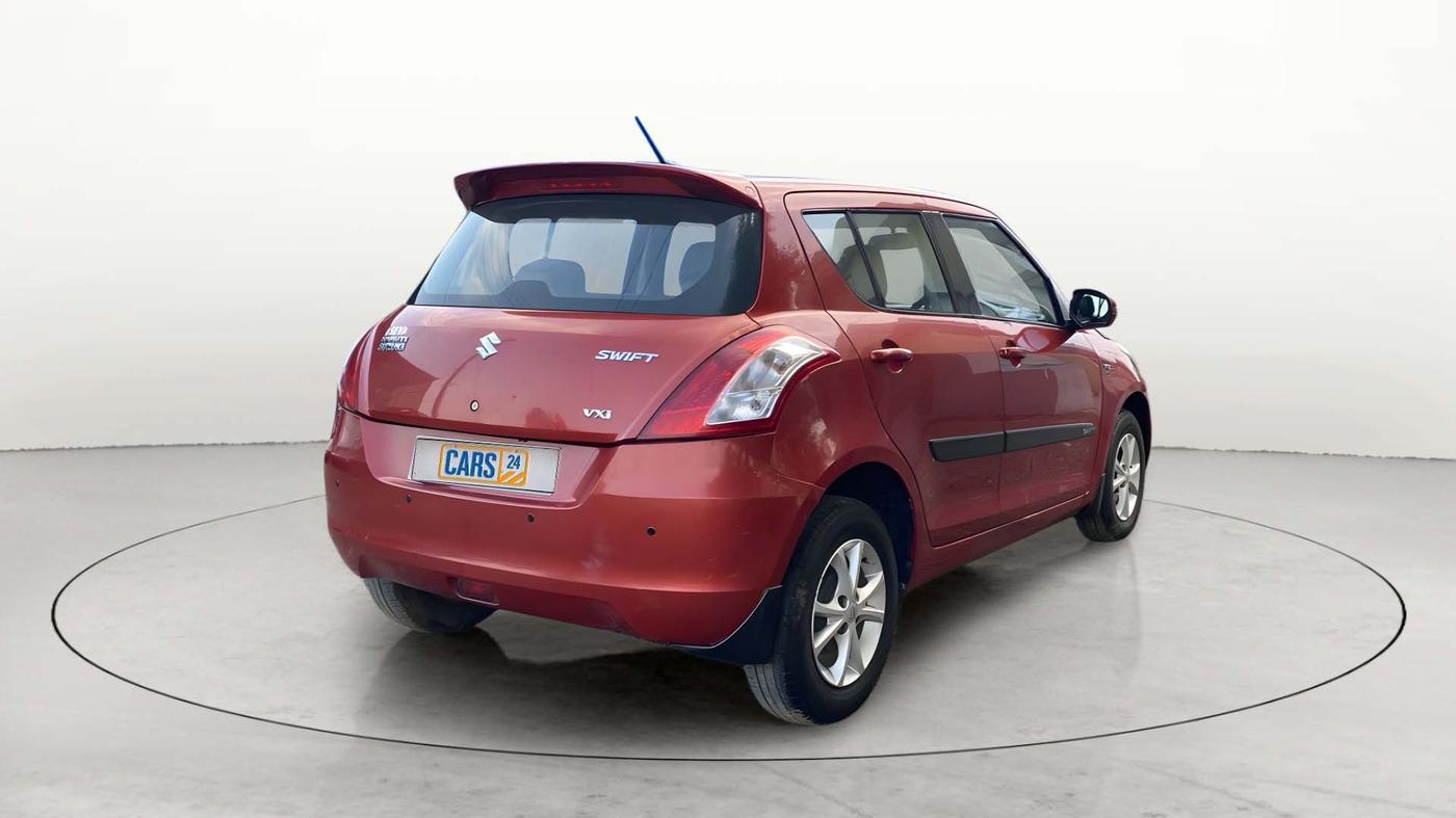 2014 Maruti Swift VXI, Petrol, Manual, 95,268 km, Right Back Diagonal