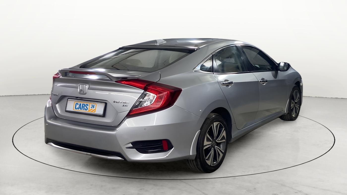 2020 Honda Civic 1.6L I-DTEC ZX MT, Diesel, Manual, 23,614 km, Right Back Diagonal