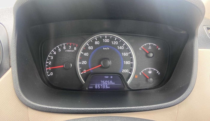 2017 Hyundai Grand i10 SPORTZ (O) 1.2 KAPPA VTVT, Petrol, Manual, 65,730 km, Odometer Image