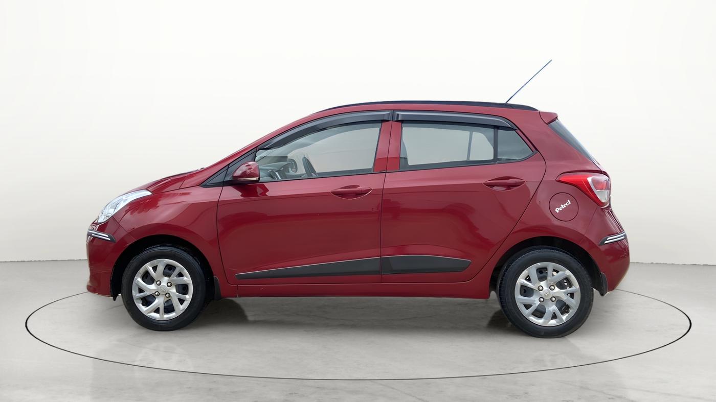 2017 Hyundai Grand i10 SPORTZ (O) 1.2 KAPPA VTVT, Petrol, Manual, 65,730 km, Left Side