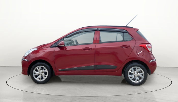 2017 Hyundai Grand i10 SPORTZ (O) 1.2 KAPPA VTVT, Petrol, Manual, 65,730 km, Left Side