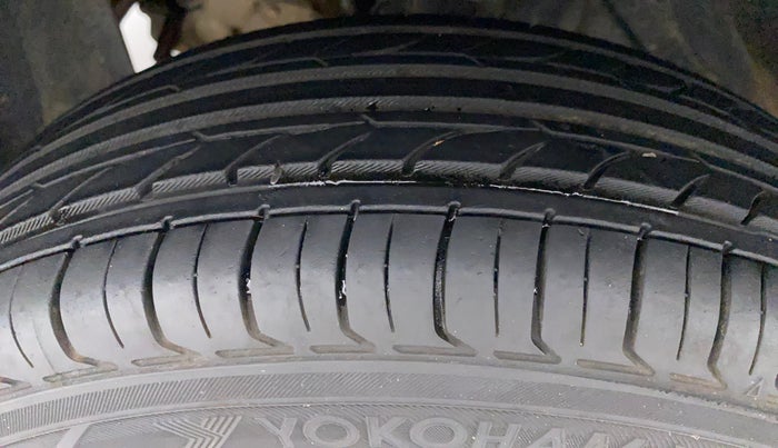 2018 Datsun Go Plus T, Petrol, Manual, 14,668 km, Left Front Tyre Tread